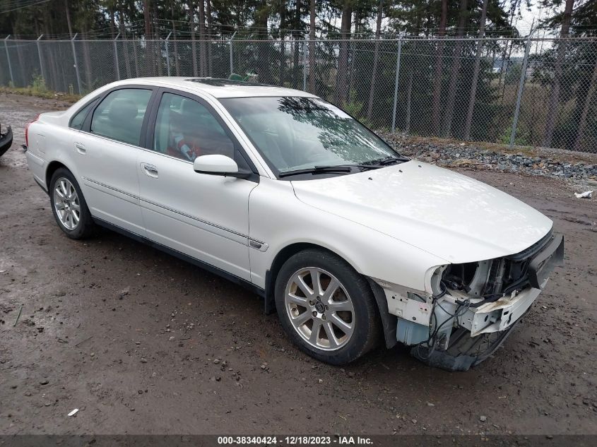 2005 Volvo S80 2.5T VIN: YV1TS592051412844 Lot: 38340424