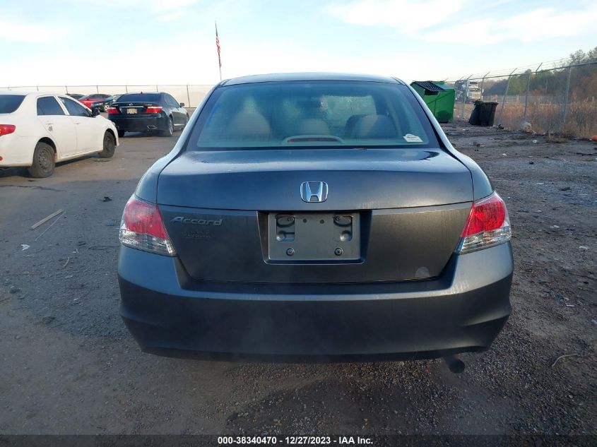 2010 Honda Accord 2.4 Lx VIN: 1HGCP2F33AA053410 Lot: 38340470