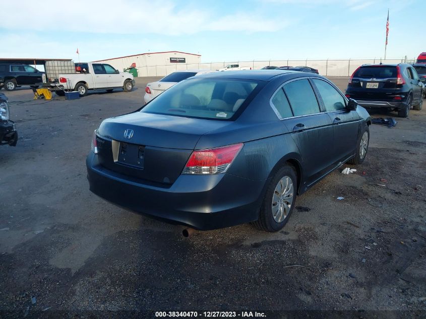 2010 Honda Accord 2.4 Lx VIN: 1HGCP2F33AA053410 Lot: 38340470