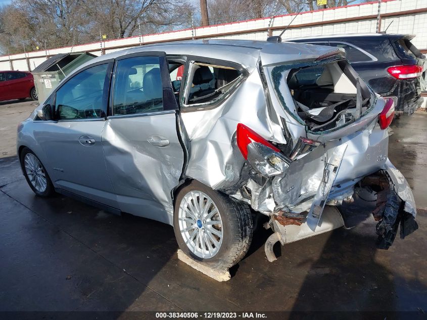 2013 Ford C-Max Hybrid Sel VIN: 1FADP5BU3DL513828 Lot: 38340506