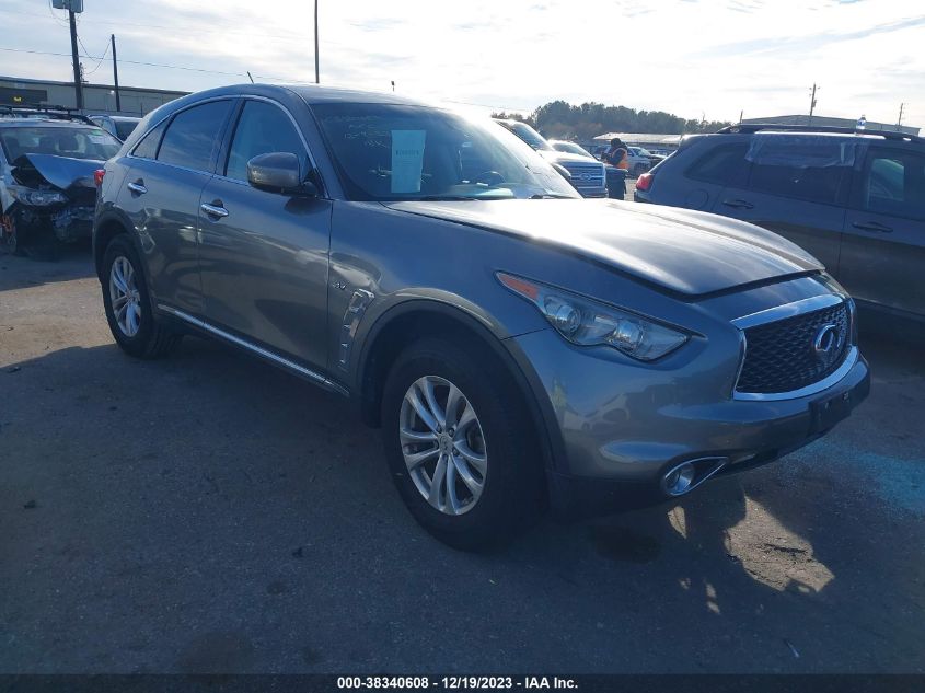 2017 Infiniti Qx70 VIN: JN8CS1MU6HM142727 Lot: 38340608