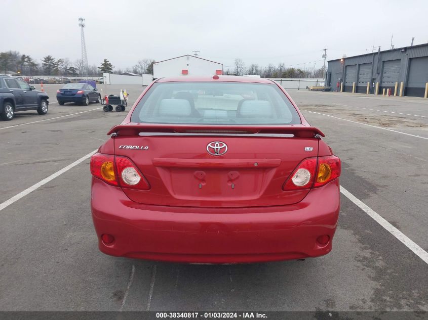 2010 Toyota Corolla Le VIN: 2T1BU4EE0AC342936 Lot: 38340817