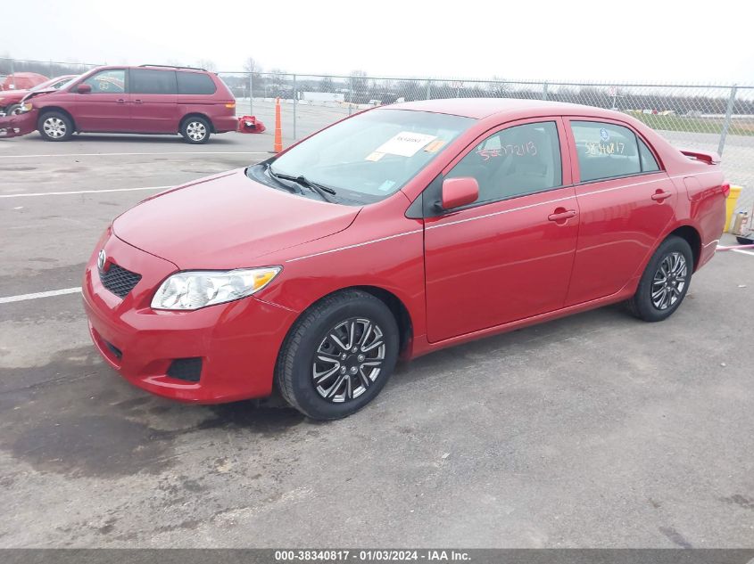 2010 Toyota Corolla Le VIN: 2T1BU4EE0AC342936 Lot: 38340817