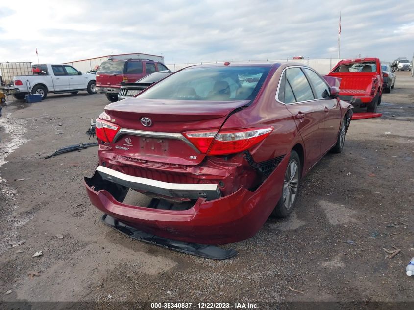 2015 Toyota Camry Se VIN: 4T1BF1FK2FU942313 Lot: 38340837