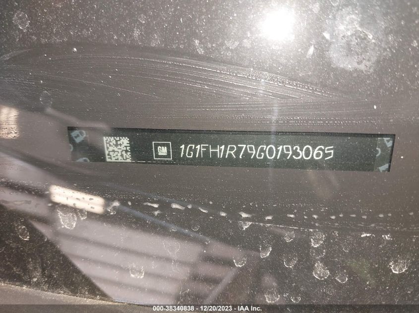 1G1FH1R79G0193065 2016 Chevrolet Camaro 2Ss