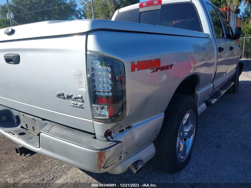 2004 Dodge Ram 1500 Slt/Laramie VIN: 1D7HU18D24J209122 Lot: 38340891