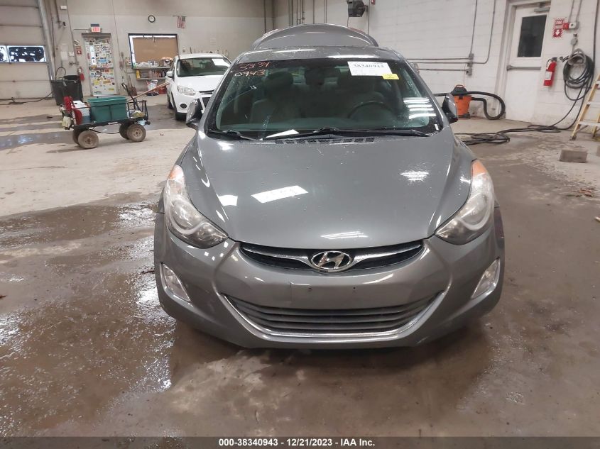 2013 Hyundai Elantra Gls VIN: 5NPDH4AE7DH453598 Lot: 38340943