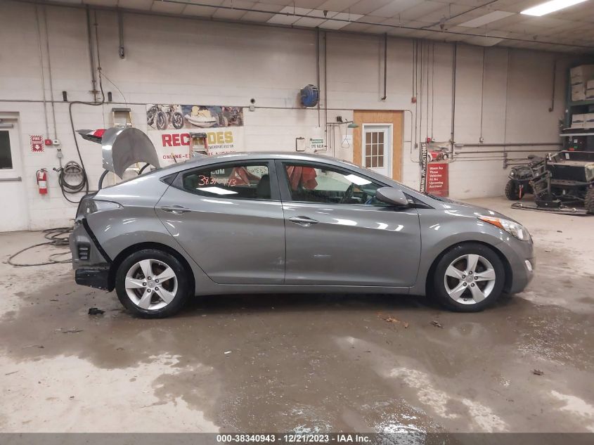 2013 Hyundai Elantra Gls VIN: 5NPDH4AE7DH453598 Lot: 38340943