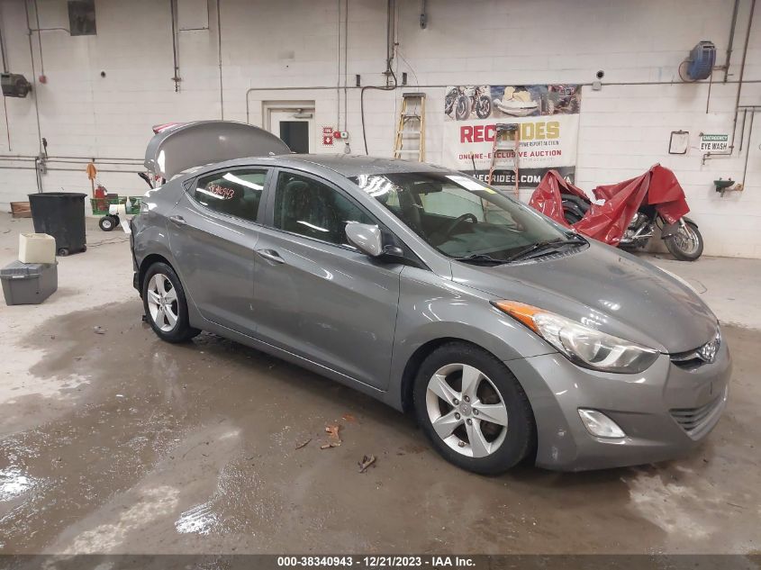 2013 Hyundai Elantra Gls VIN: 5NPDH4AE7DH453598 Lot: 38340943