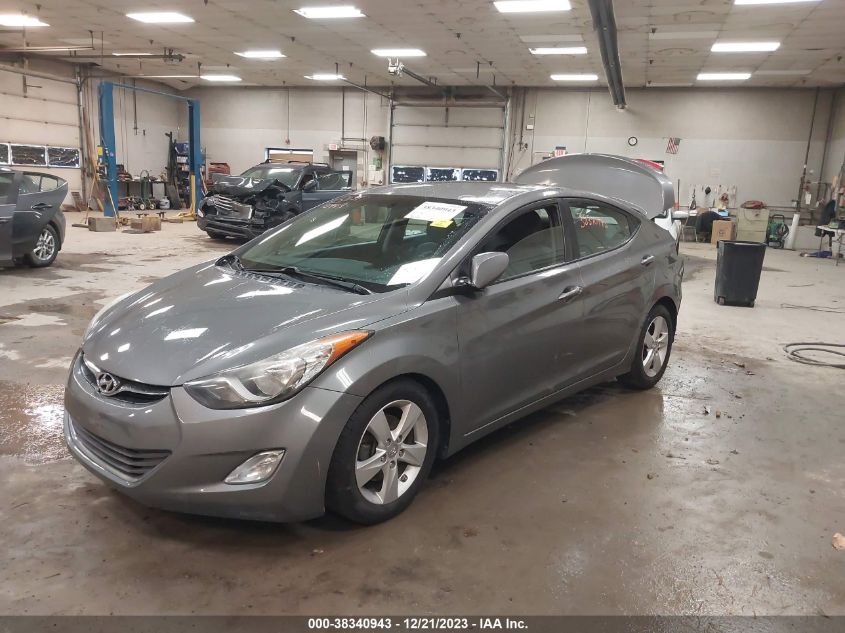 2013 Hyundai Elantra Gls VIN: 5NPDH4AE7DH453598 Lot: 38340943