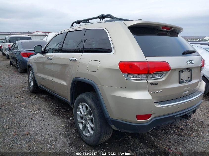 2014 Jeep Grand Cherokee Limited VIN: 1C4RJFBT2EC148431 Lot: 38340947