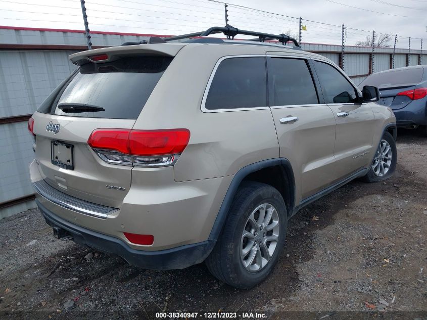 2014 Jeep Grand Cherokee Limited VIN: 1C4RJFBT2EC148431 Lot: 38340947