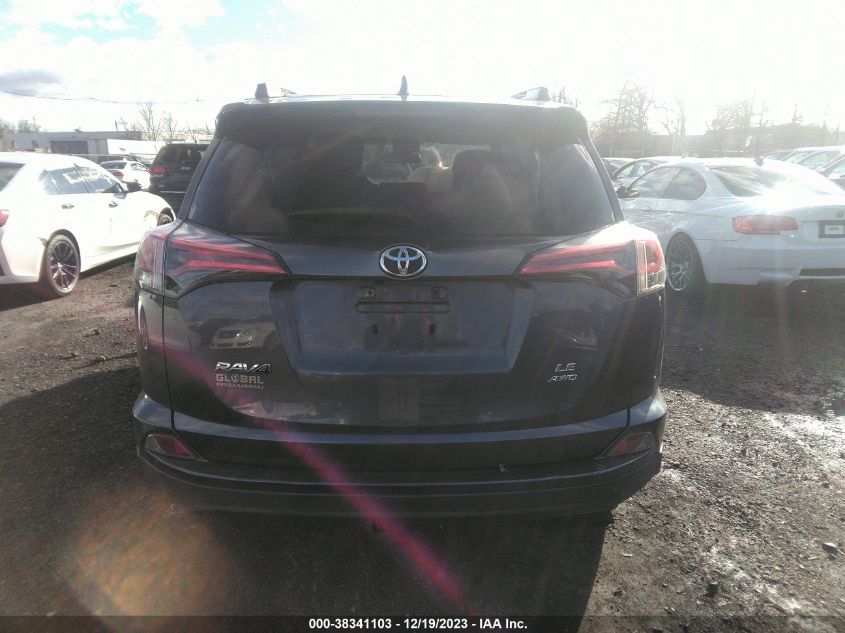 2018 Toyota Rav4 Le VIN: JTMBFREV9JD250105 Lot: 38341103