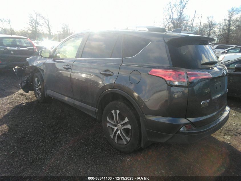 2018 Toyota Rav4 Le VIN: JTMBFREV9JD250105 Lot: 38341103