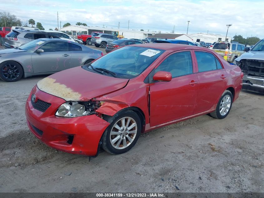 2009 Toyota Corolla Le VIN: JTDBL40E09J041965 Lot: 38341159