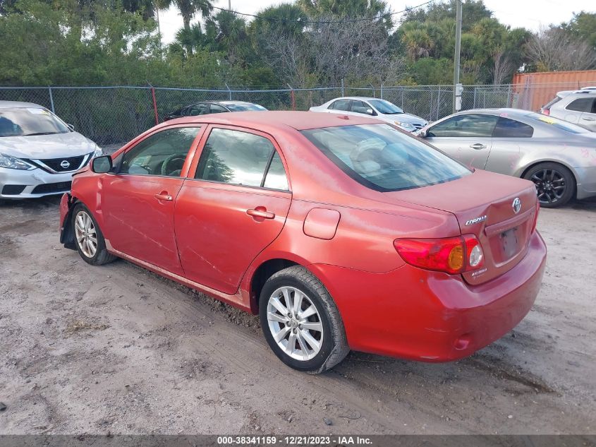 2009 Toyota Corolla Le VIN: JTDBL40E09J041965 Lot: 38341159