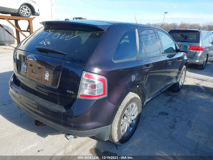 2007 Ford Edge Sel Plus VIN: 2FMDK39C37BA71711 Lot: 38341236