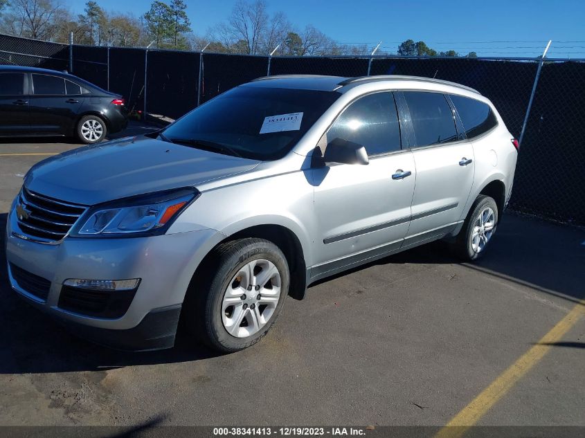 2014 Chevrolet Traverse Ls VIN: 1GNKRFED1EJ178313 Lot: 38341413