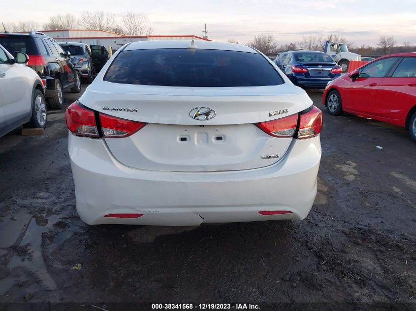 2012 Hyundai Elantra Gls VIN: 5NPDH4AE2CH134902 Lot: 38341568