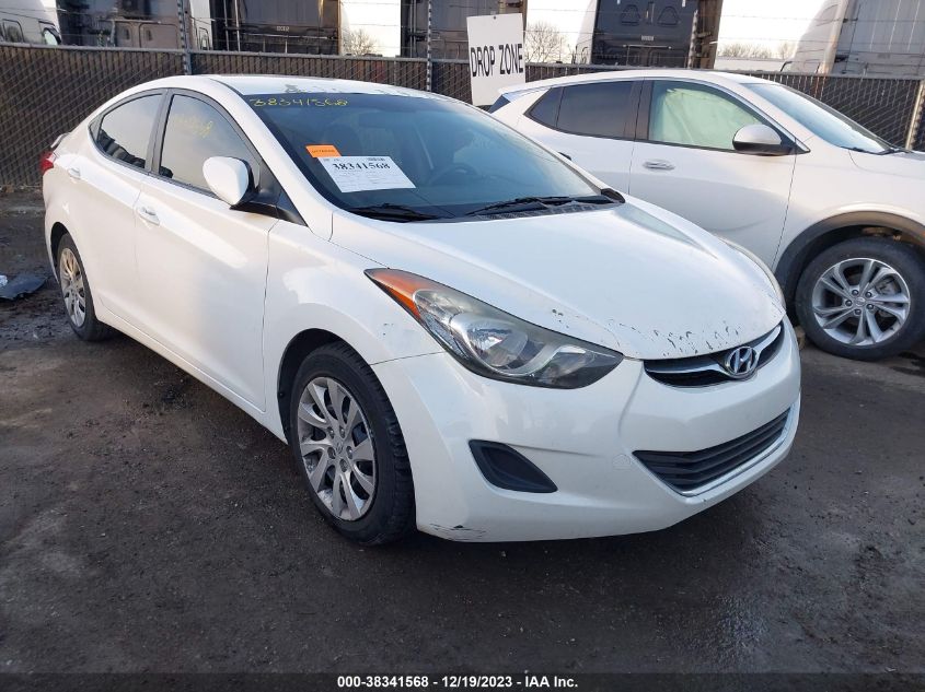 2012 Hyundai Elantra Gls VIN: 5NPDH4AE2CH134902 Lot: 38341568