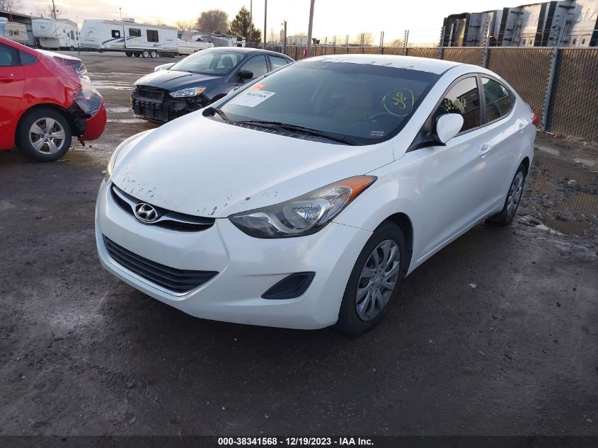 2012 Hyundai Elantra Gls VIN: 5NPDH4AE2CH134902 Lot: 38341568