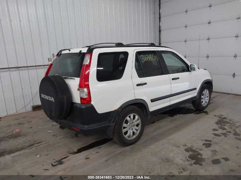 JHLRD78826C044560 2006 Honda Cr-V Ex