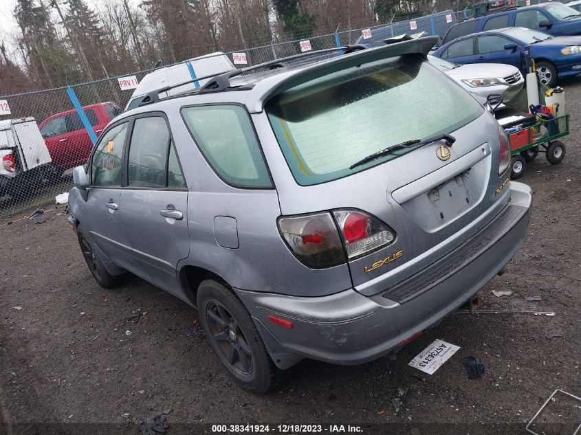 2003 Lexus Rx 300 Base (A4) VIN: JTJHF10U130297372 Lot: 38341924