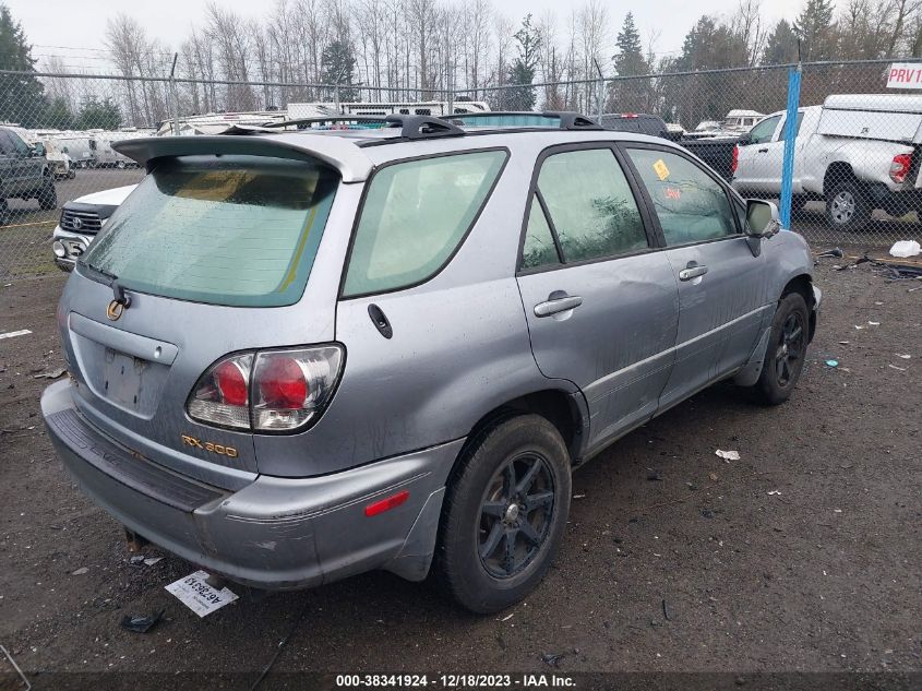 2003 Lexus Rx 300 Base (A4) VIN: JTJHF10U130297372 Lot: 38341924