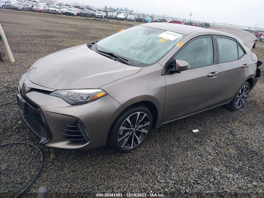 2018 Toyota Corolla Se VIN: 2T1BURHEXJC061686 Lot: 38341983