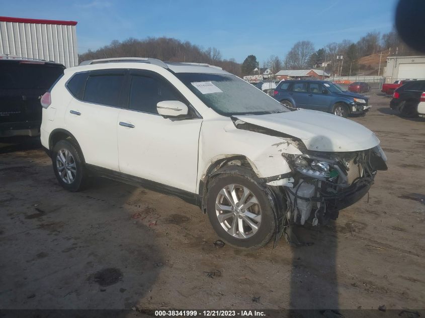 2015 Nissan Rogue Sv VIN: 5N1AT2MV2FC852141 Lot: 38341999