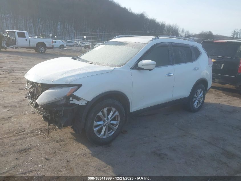 2015 Nissan Rogue Sv VIN: 5N1AT2MV2FC852141 Lot: 38341999