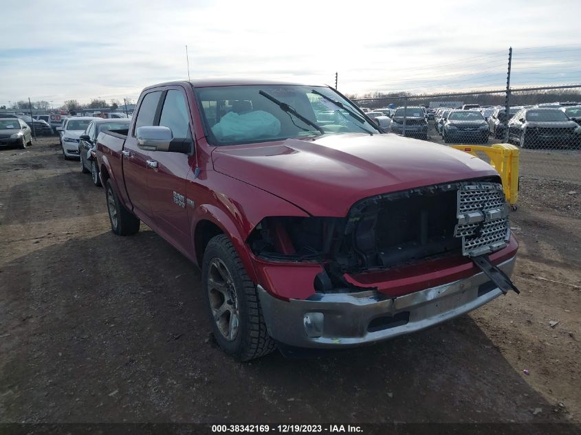 2013 Ram 1500 Laramie VIN: 1C6RR7VTXDS726992 Lot: 38342169