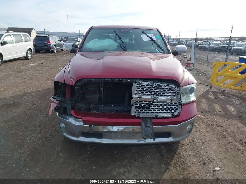 2013 Ram 1500 Laramie VIN: 1C6RR7VTXDS726992 Lot: 38342169