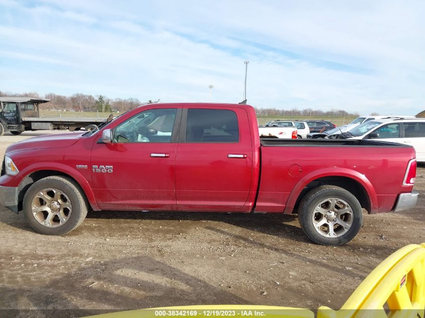 2013 Ram 1500 Laramie VIN: 1C6RR7VTXDS726992 Lot: 38342169