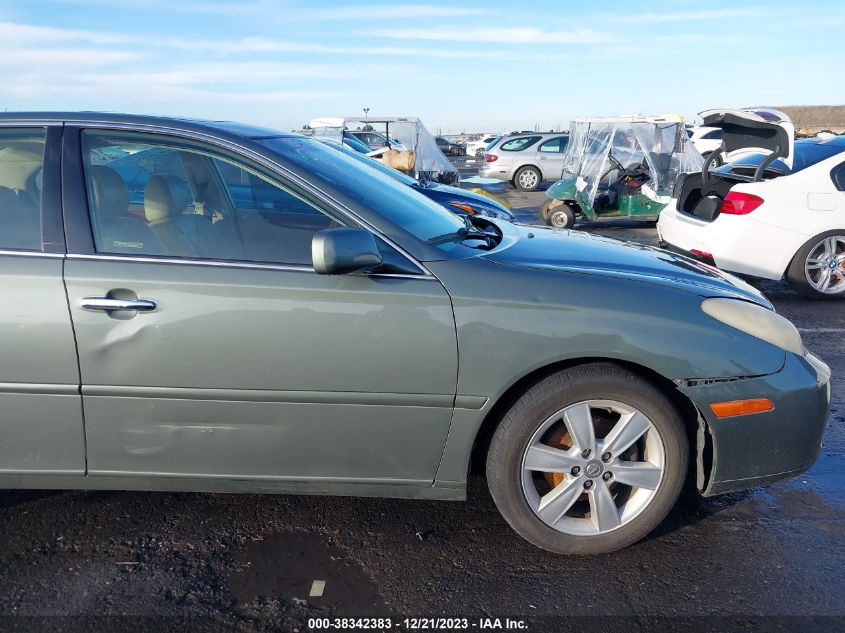 2005 Lexus Es 330 VIN: JTHBA30G855065031 Lot: 38342383