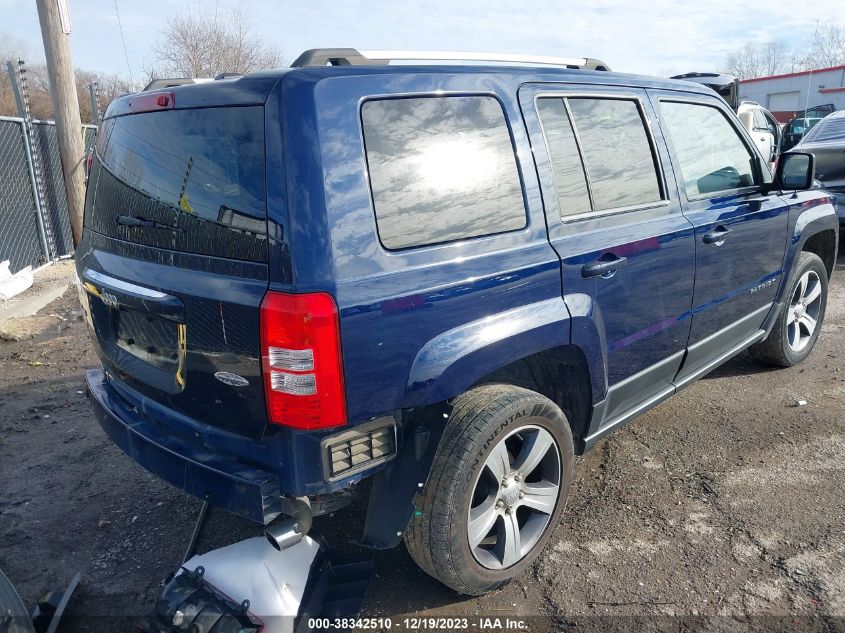 2016 Jeep Patriot High Altitude Edition VIN: 1C4NJRFB3GD580041 Lot: 38342510