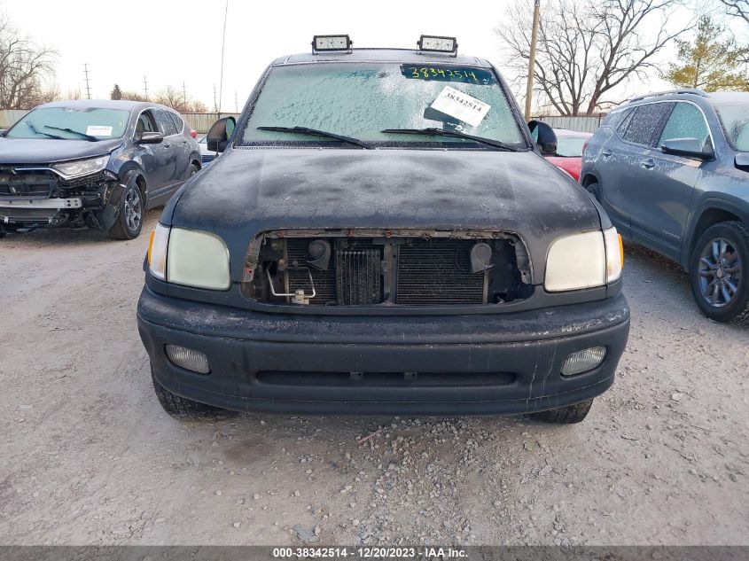 2002 Toyota Tundra Ltd VIN: 5TBBT48162S240568 Lot: 38342514