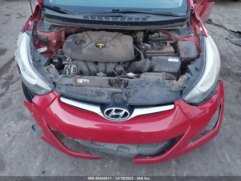 KMHDH4AE8GU518934 2016 Hyundai Elantra Se