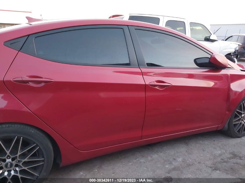 KMHDH4AE8GU518934 2016 Hyundai Elantra Se