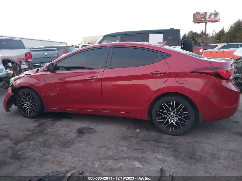 KMHDH4AE8GU518934 2016 Hyundai Elantra Se