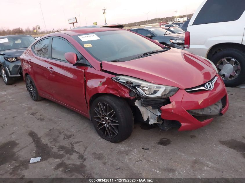 KMHDH4AE8GU518934 2016 Hyundai Elantra Se