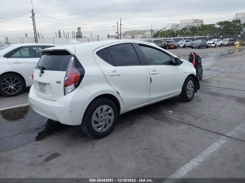 JTDKDTB3XG1116851 2016 Toyota Prius C One