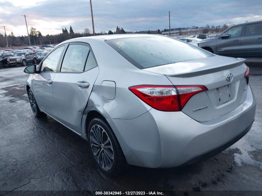 2016 Toyota Corolla S Plus VIN: 2T1BURHE5GC671536 Lot: 38342945