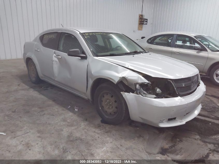 1B3CC4FB8AN188504 2010 Dodge Avenger Sxt