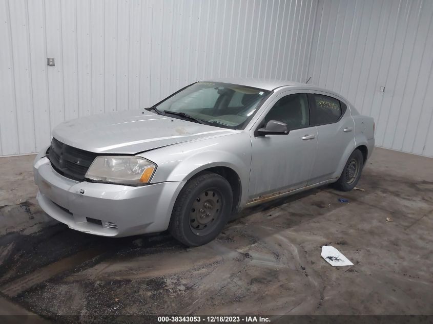 1B3CC4FB8AN188504 2010 Dodge Avenger Sxt