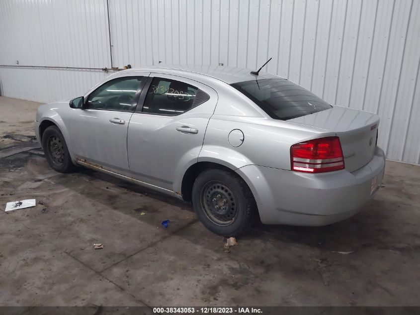 1B3CC4FB8AN188504 2010 Dodge Avenger Sxt