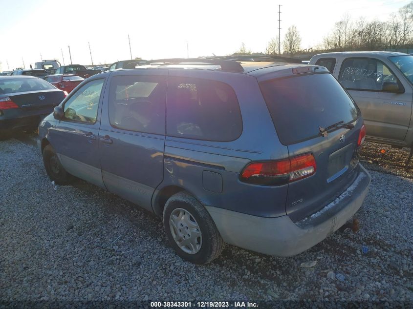 2002 Toyota Sienna Le VIN: 4T3ZF13C72U505677 Lot: 38343301