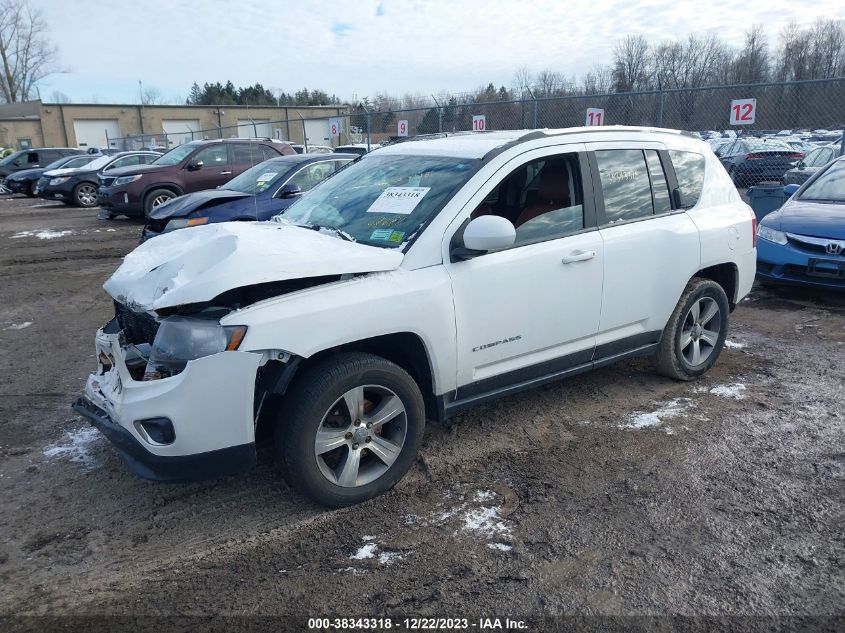 2016 Jeep Compass High Altitude Edition VIN: 1C4NJDEB0GD767757 Lot: 38343318