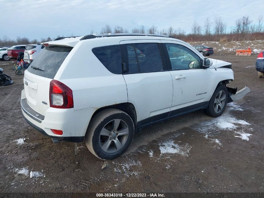 2016 Jeep Compass High Altitude Edition VIN: 1C4NJDEB0GD767757 Lot: 38343318