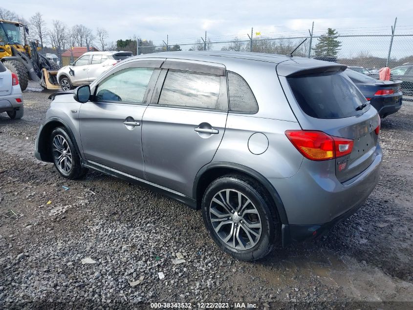 2016 Mitsubishi Outlander Sport 2.4 Es/2.4 Se VIN: JA4AR3AW8GZ056461 Lot: 38343532